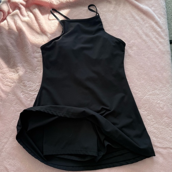 Pink Lily Progress Over Perfection Athliesure Dress, Open Back, Adjustable strap - Picture 4 of 7